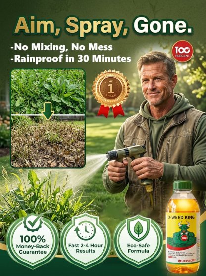 Herbicide and root rot control agent | 3-Hour Fast Acting Root Destroyer | 100%Plant Safe