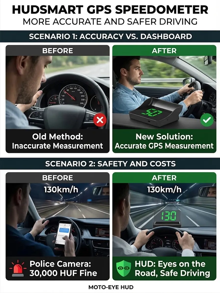 Free shipping🔥Smart AI HUD Display 🚗 | Fighter Jet Tech |Safe Night Vision 👁️