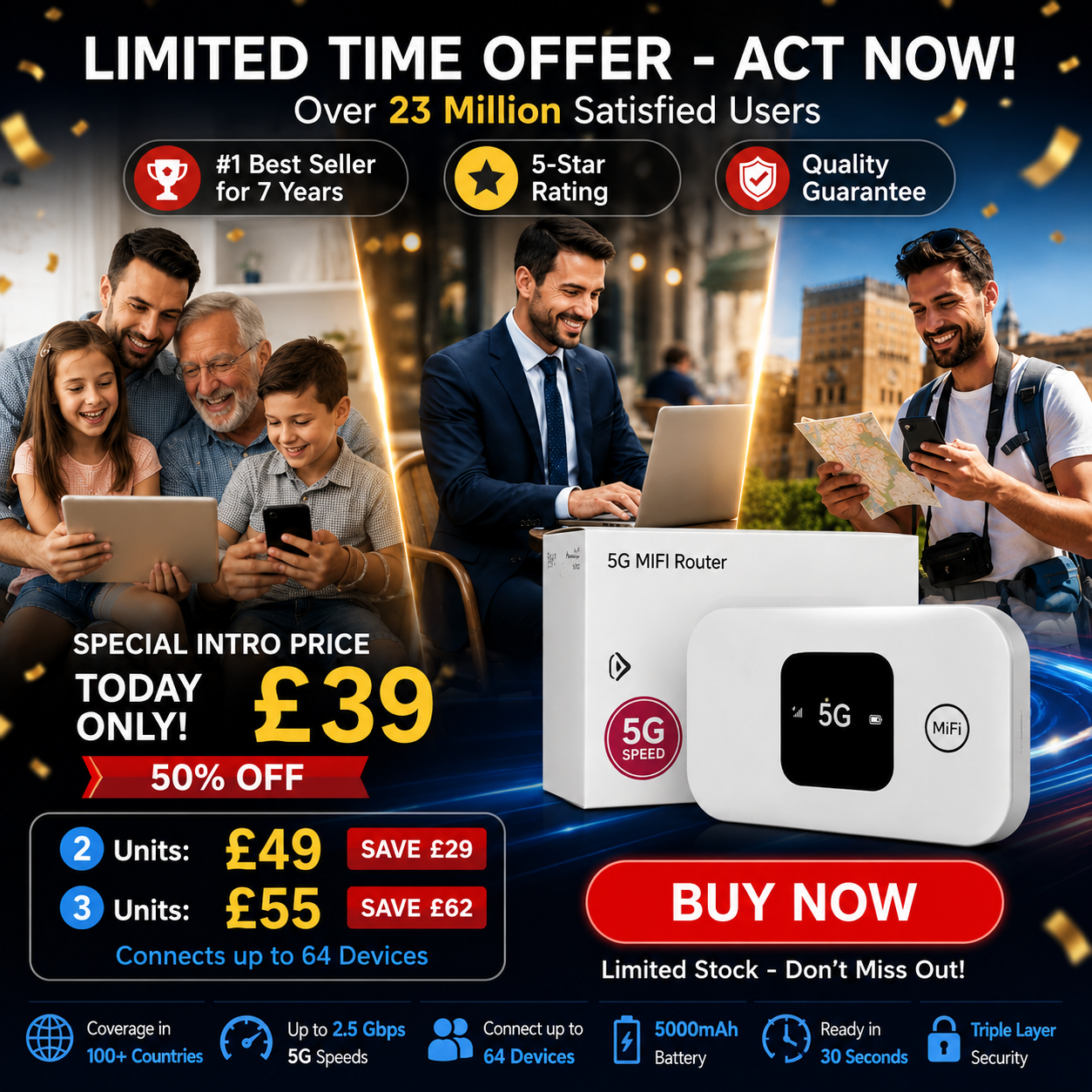 🌍One-Time Purchase for Lifetime Free Global 4K Internet — No SIM, No Monthly Fees, No Signal Dead Zones!🚀