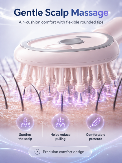 Multifunctional Steam Comb✨ Easily comb your hair while nourishing each strand, helping you look your best!