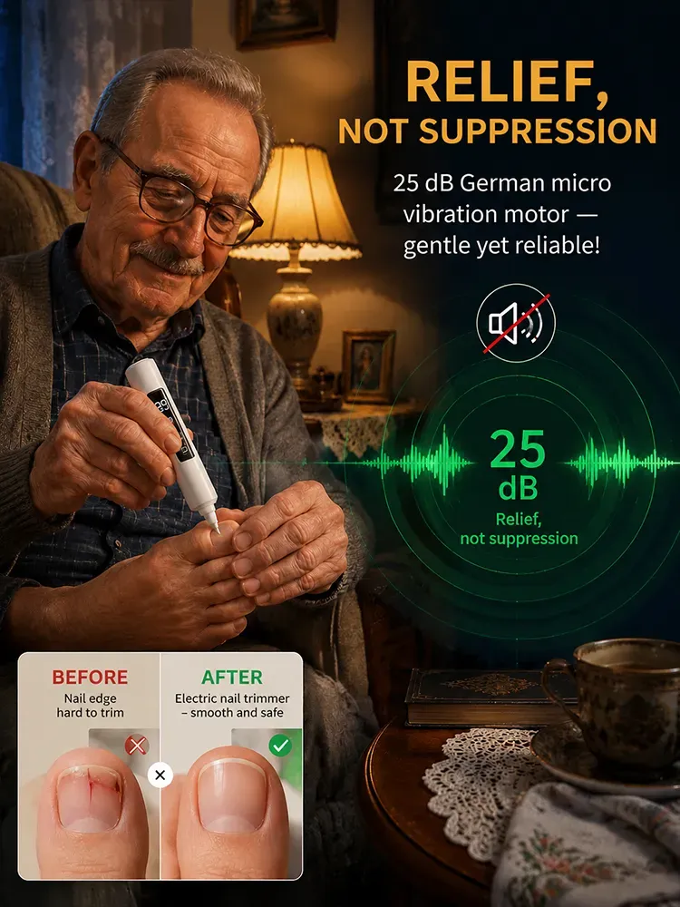 [Say goodbye to nail fungus&Get Perfect Nails Quickly] Electric Nail Polisher