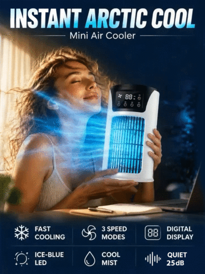 New Desktop Silent Air-conditioning fan with Night Light❄️💡