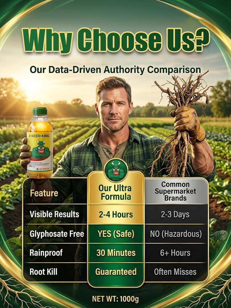 Herbicide and root rot control agent | 3-Hour Fast Acting Root Destroyer | 100%Plant Safe