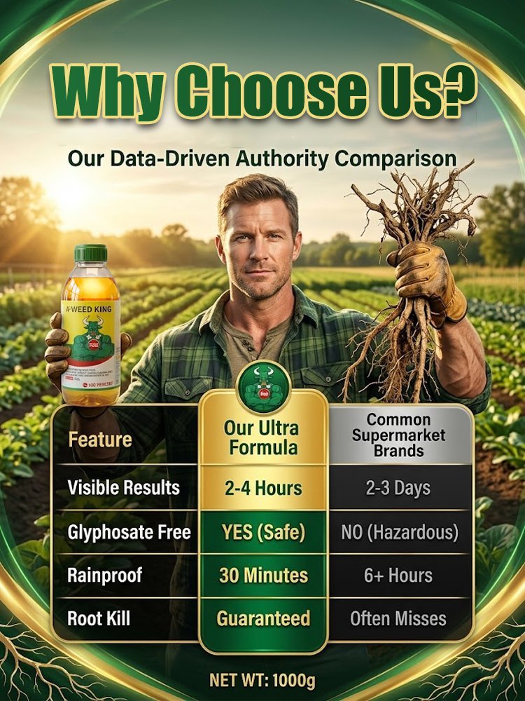 Herbicide and root rot control agent | 3-Hour Fast Acting Root Destroyer | 100%Plant Safe
