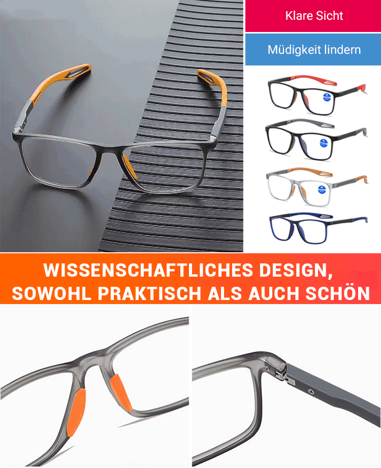Ultra-light and comfortable anti-blue light presbyopia glasses【👓One pair of glasses is equivalent to three pairs!👓】
