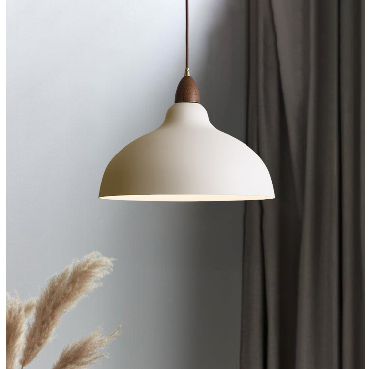 Jadalnia w stylu Mid-century z orzecha | Matowe wykończenie w stylu japońskiego Wabi-sabi | Bar | Nowoczesne oświetlenie | Sypialnia i gabinet | Minimalistyczna, artystyczna lampa wisząca