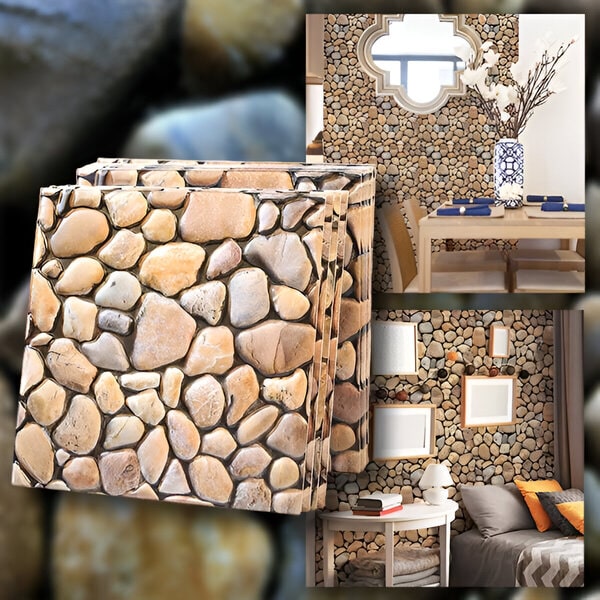 Płytki ścienne 3D o efekcie kamienia – odklej i przyklej | STONEBLOCKS
