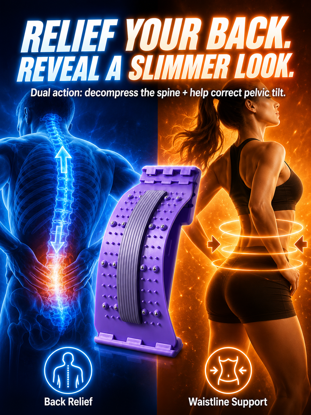 🔥 Lie Down & Lose Weight — Sculpt a Flatter, Tighter Waist Effortlessly!