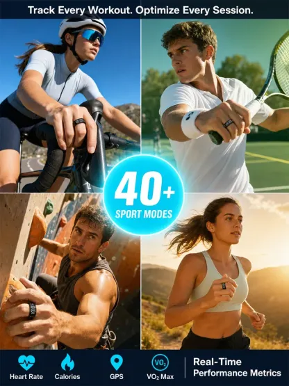 🚀 YOUR ENTIRE DAY OF HEALTH DATA — WRAPPED AROUND ONE FINGER! 💍⚡ The 24/7 Smart Health Ring That Tracks Your Body Day & Night — No Bulky Watch, No Complicated Routine, Just Continuous Insights While You Live and Sleep.