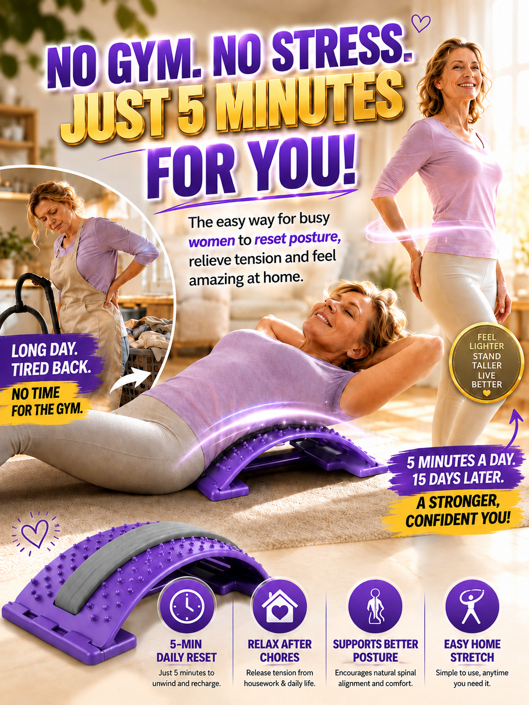 🔥 Lie Down & Lose Weight — Sculpt a Flatter, Tighter Waist Effortlessly!