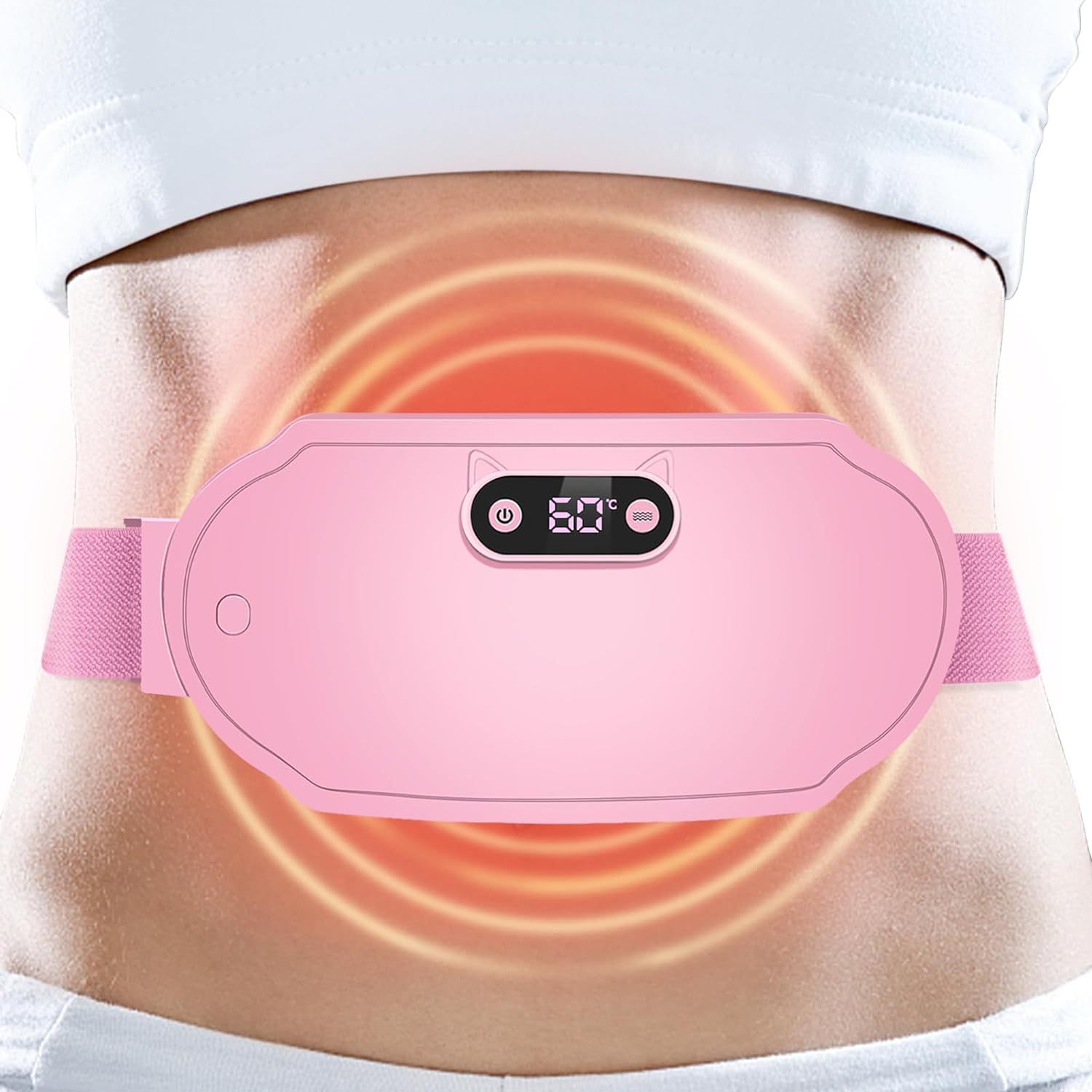Heating Pads Period Cramps,6 Heat Levels and 6 Massage Modes