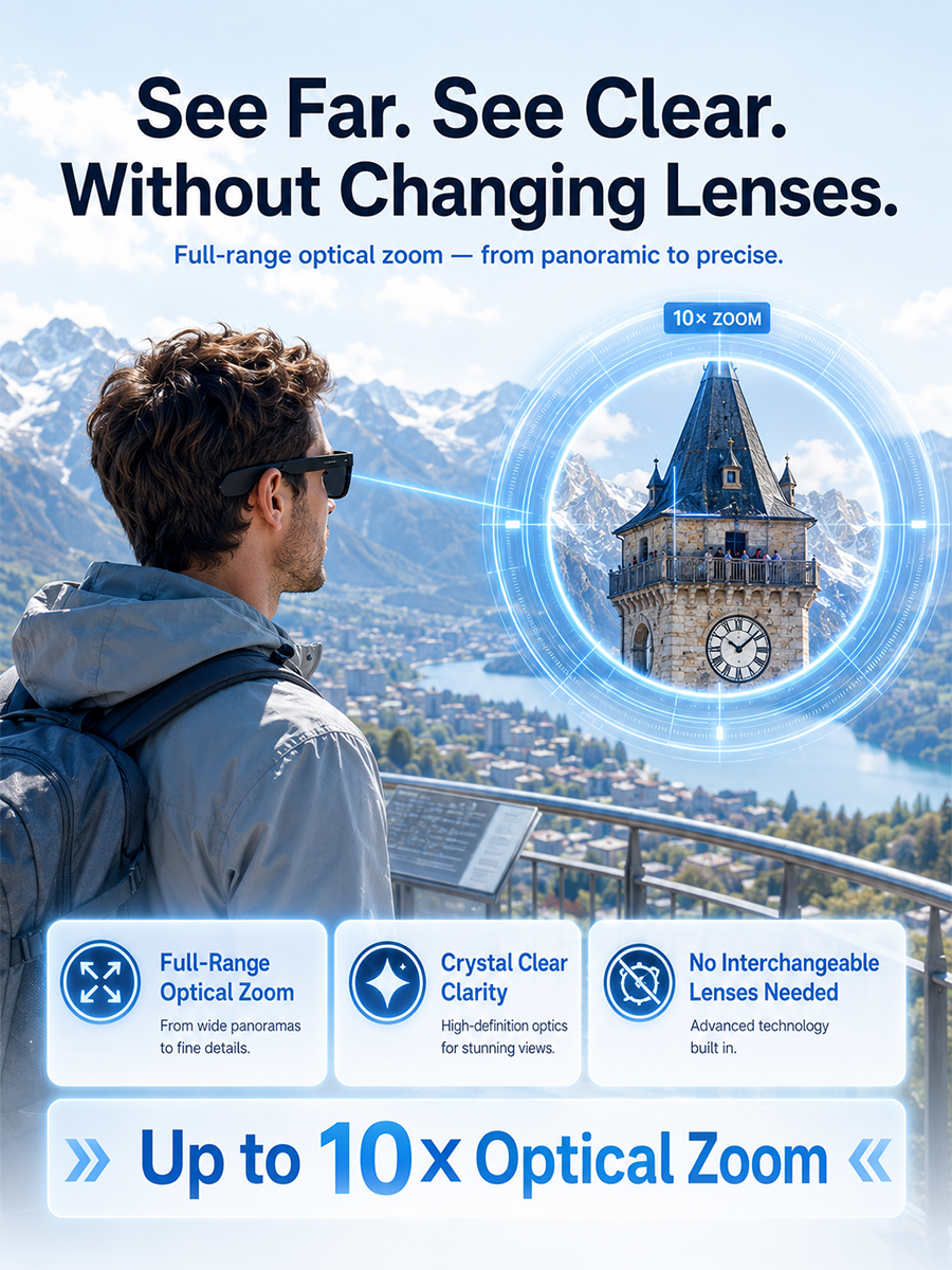 AI Smart Translation Glasses — See More. Hear More. Connect Without Limits.