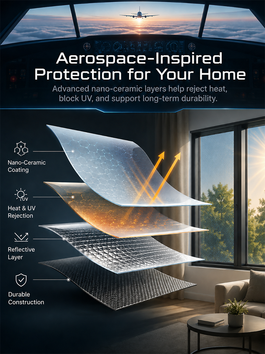 Advanced Heat Shield for Your Windows