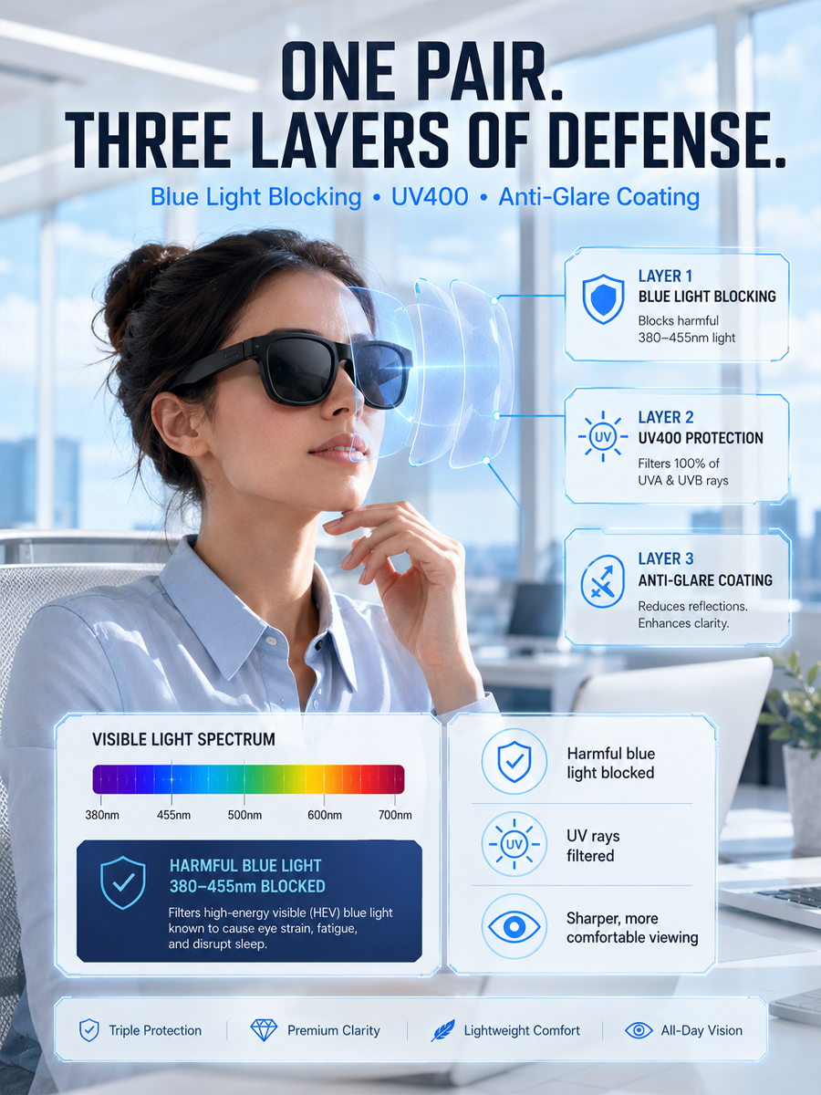 AI Smart Translation Glasses — See More. Hear More. Connect Without Limits.