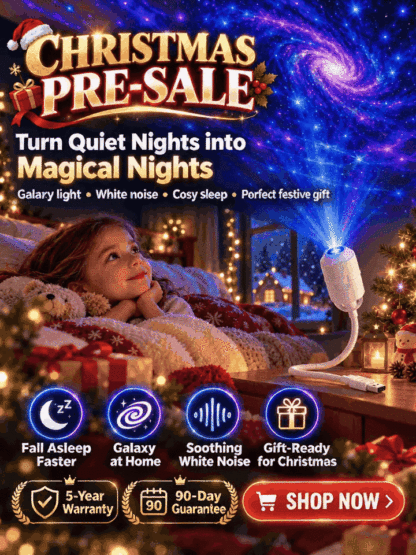 🎄 Creative Starry Sky Projector ⭐ Instantly transform your bedroom or car into a dreamy, 360° galactic wonderland in just one second 🪐 [🎅Christmas Early Bird Special ]