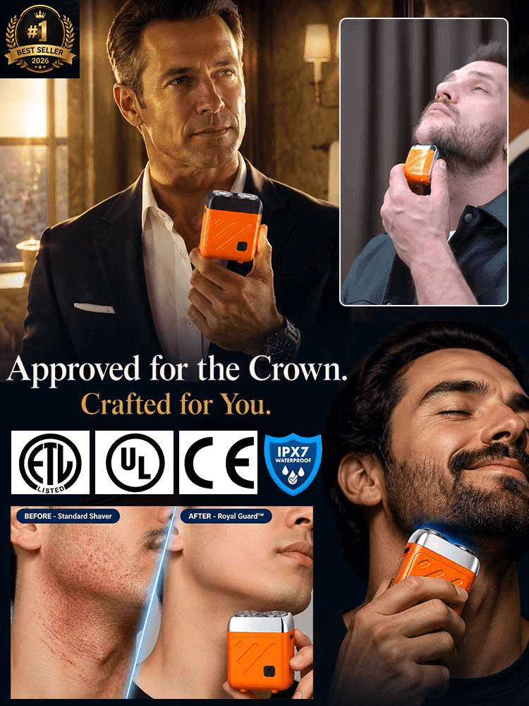 【German precision engineering, a best-selling shaver in Europe and America!】The new generation dual-head pocket shaver，Instant shaving, haircutting, and hair removal in just 1 second! Suitable for the whole family!