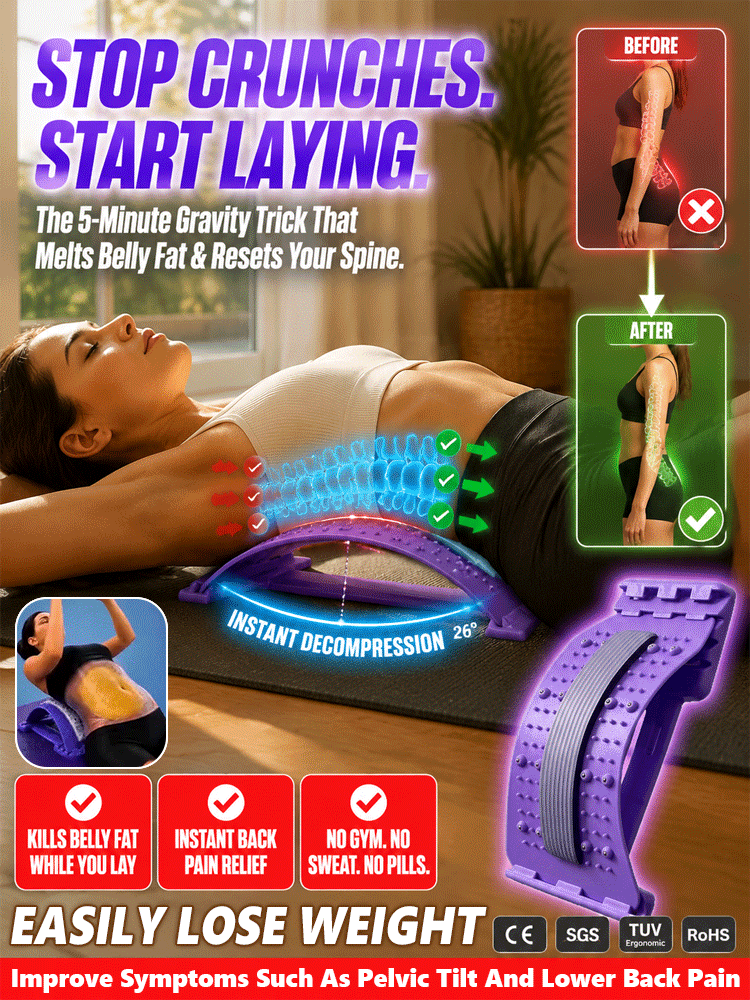 🔥 Lie Down & Lose Weight — Sculpt a Flatter, Tighter Waist Effortlessly!