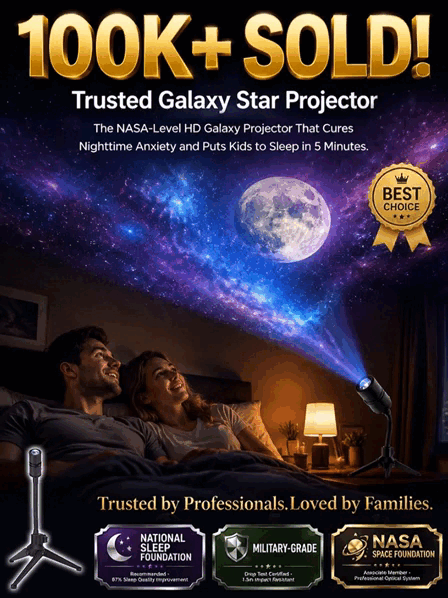 Creative Galaxy Projector⭐In just one second, you can transform your bedroom or car into a 360° dreamlike Galaxy world🪐