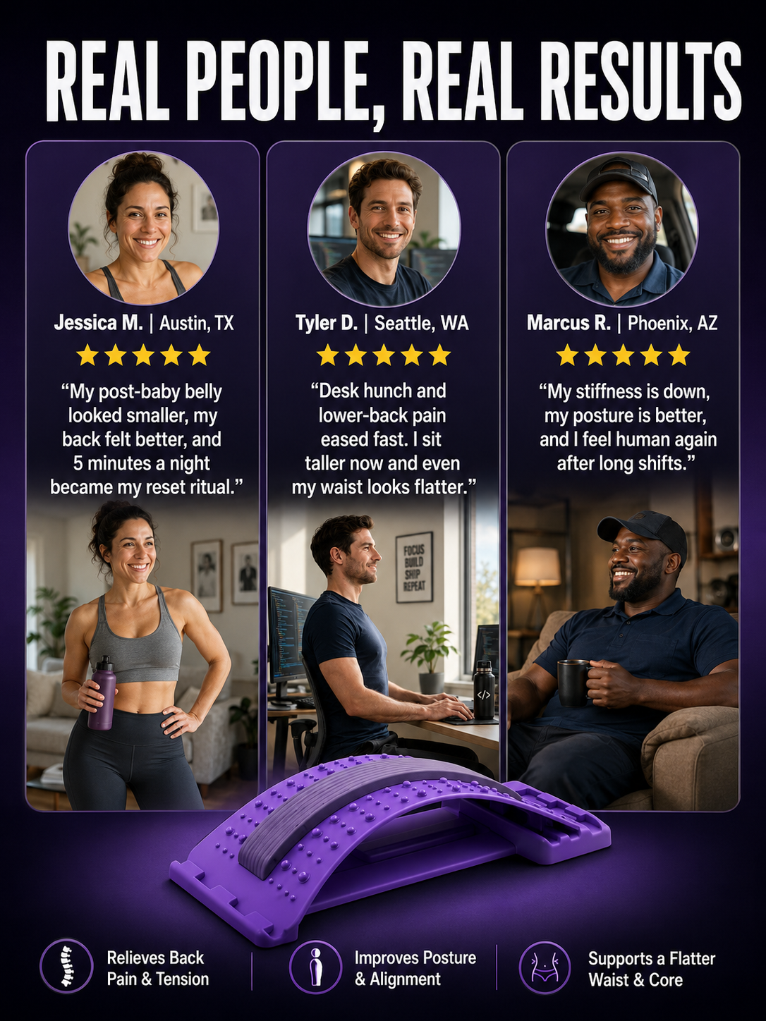 🔥 LIE DOWN FOR MINUTES — SEE A FLATTER, TIGHTER-LOOKING WAIST! 🔥 The Effortless Waist-Sculpting Stretcher Designed to Make Your Midsection Look More Defined — Fast! ⚡