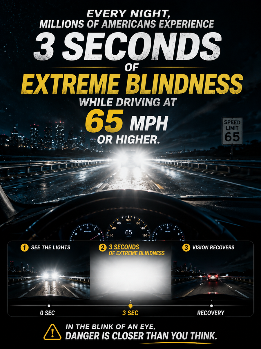 One Pair of Glasses for Day & Night Driving