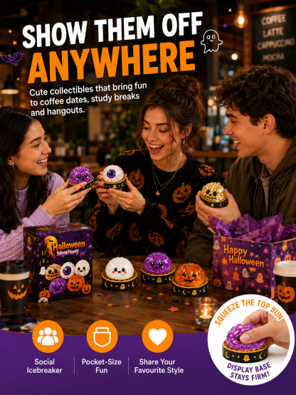 🎃 OPEN THE STEAMER — UNBOX A GLITTER DUMPLING SURPRISE YOU’LL WANT TO SQUEEZE ALL DAY! ✨ The Adorable Blind Box Squishy That Combines Sparkling Dumplings, Addictive Squeeze Fun and Collectible Surprises in One Tiny Steamer. 👻💥