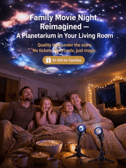 Creative Galaxy Projector⭐In just one second, you can transform your bedroom or car into a 360° dreamlike Galaxy world🪐