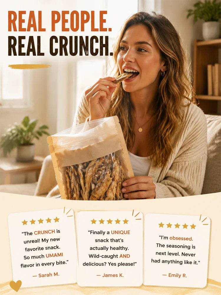 Ready-to-eat crispy and delicious dried yellow croaker ❤ Non-fried, low-calorie