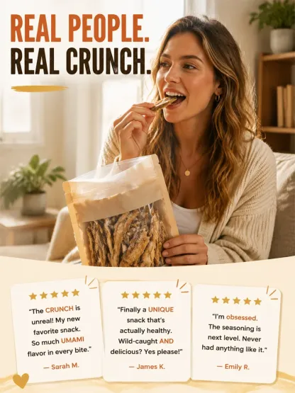 Ready-to-eat crispy and delicious dried yellow croaker ❤ Non-fried, low-calorie