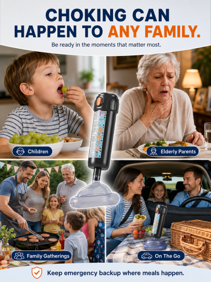 🚨 WHEN CHOKING STEALS THEIR BREATH, YOU DON’T GET TIME TO PREPARE! 🚨 The Emergency Anti-Choking Rescue Device Designed to Help You Act When Standard Choking First Aid Hasn’t Cleared the Airway. ⚡