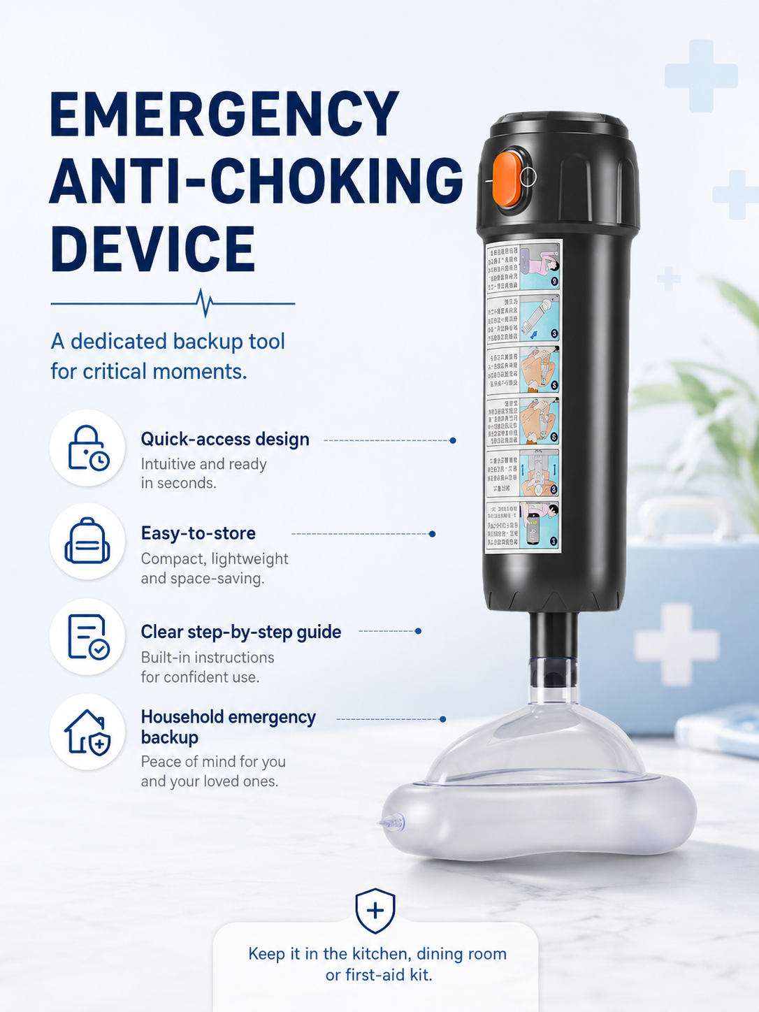 🚨 WHEN CHOKING STEALS THEIR BREATH, YOU DON’T GET TIME TO PREPARE! 🚨 The Emergency Anti-Choking Rescue Device Designed to Help You Act When Standard Choking First Aid Hasn’t Cleared the Airway. ⚡