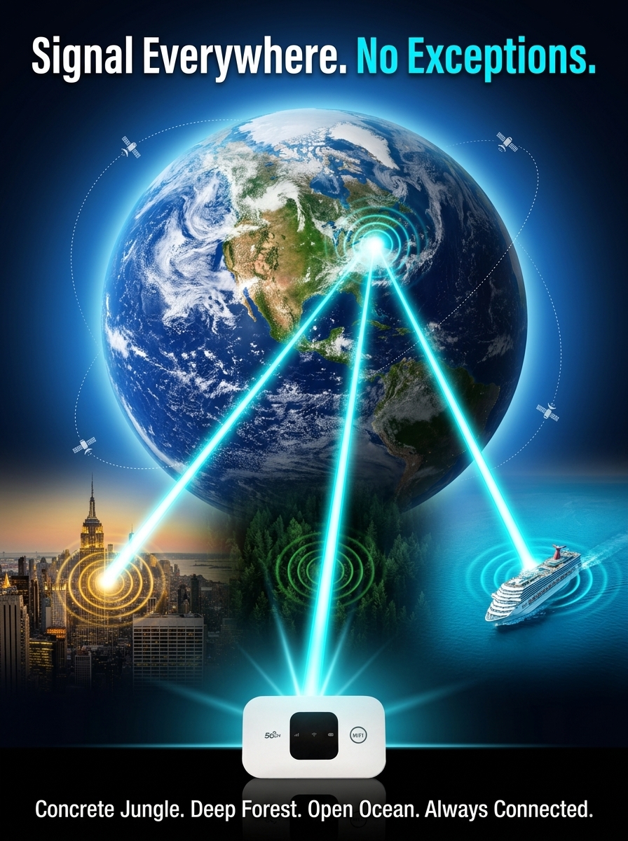 🌍One-Time Purchase for Lifetime Free Global 4K Internet — No SIM, No Monthly Fees, No Signal Dead Zones!🚀