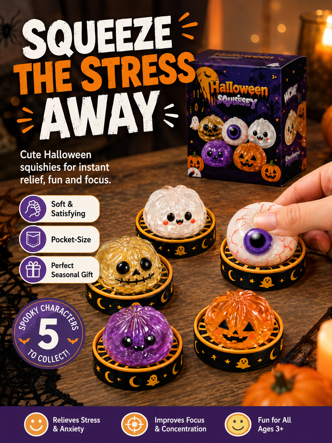 🎃 OPEN THE STEAMER — UNBOX A GLITTER DUMPLING SURPRISE YOU’LL WANT TO SQUEEZE ALL DAY! ✨ The Adorable Blind Box Squishy That Combines Sparkling Dumplings, Addictive Squeeze Fun and Collectible Surprises in One Tiny Steamer. 👻💥