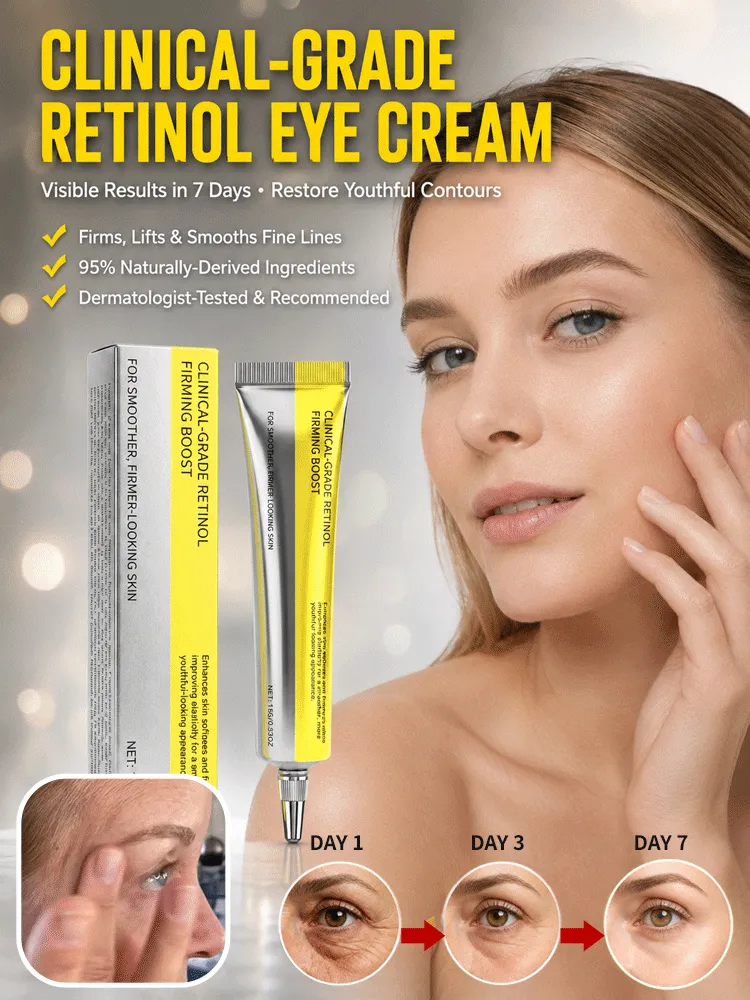 👁️ Dermatologist-Tested Clinical Retinol Eye Cream Lifts Wrinkles In 7 Days – 50% OFF Flash Sale With 30-Day Free Trial & 10x Ineffective Payout Guarantee!