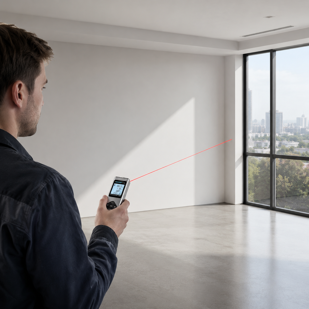Grenzüberschreitende Lieferung von Zhenbing Infrarot-Laserentfernungsmesser, Fadenkreuzmarkierer, Bluetooth-Zeichen- und Messinstrumentenunterstützung