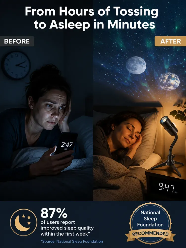 Creative Galaxy Projector⭐In just one second, you can transform your bedroom or car into a 360° dreamlike Galaxy world🪐
