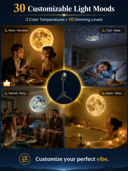 Creative Galaxy Projector⭐In just one second, you can transform your bedroom or car into a 360° dreamlike Galaxy world🪐