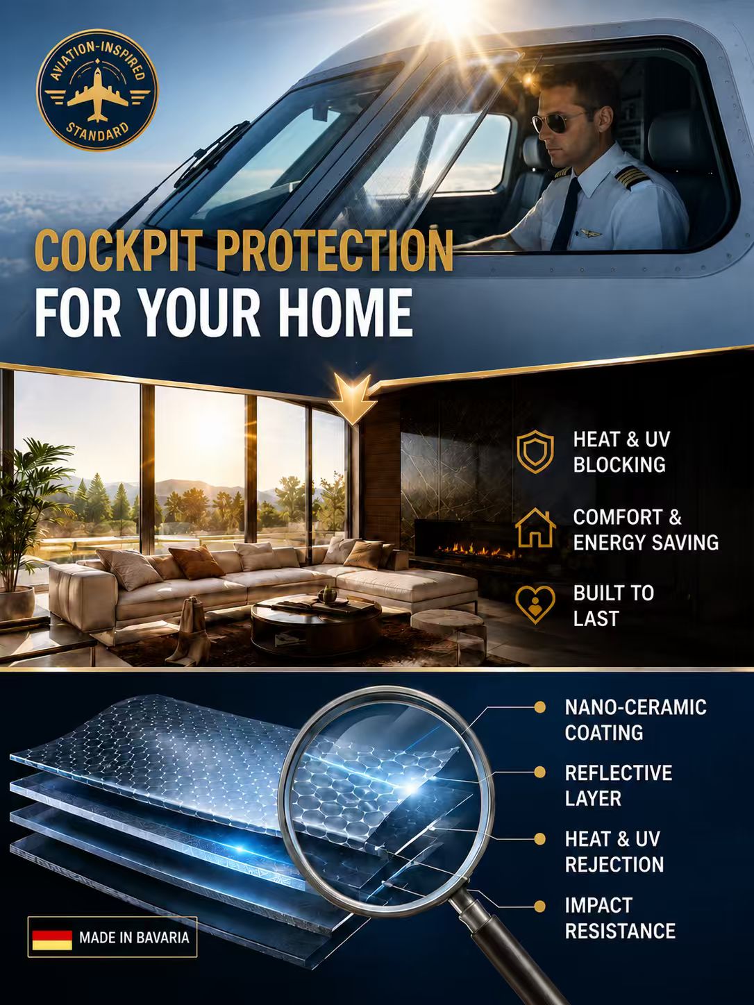 🚀 Nano-Ceramic Cooling: 5 Secs to Ice-Cold Cabin, No more blistering heat!
