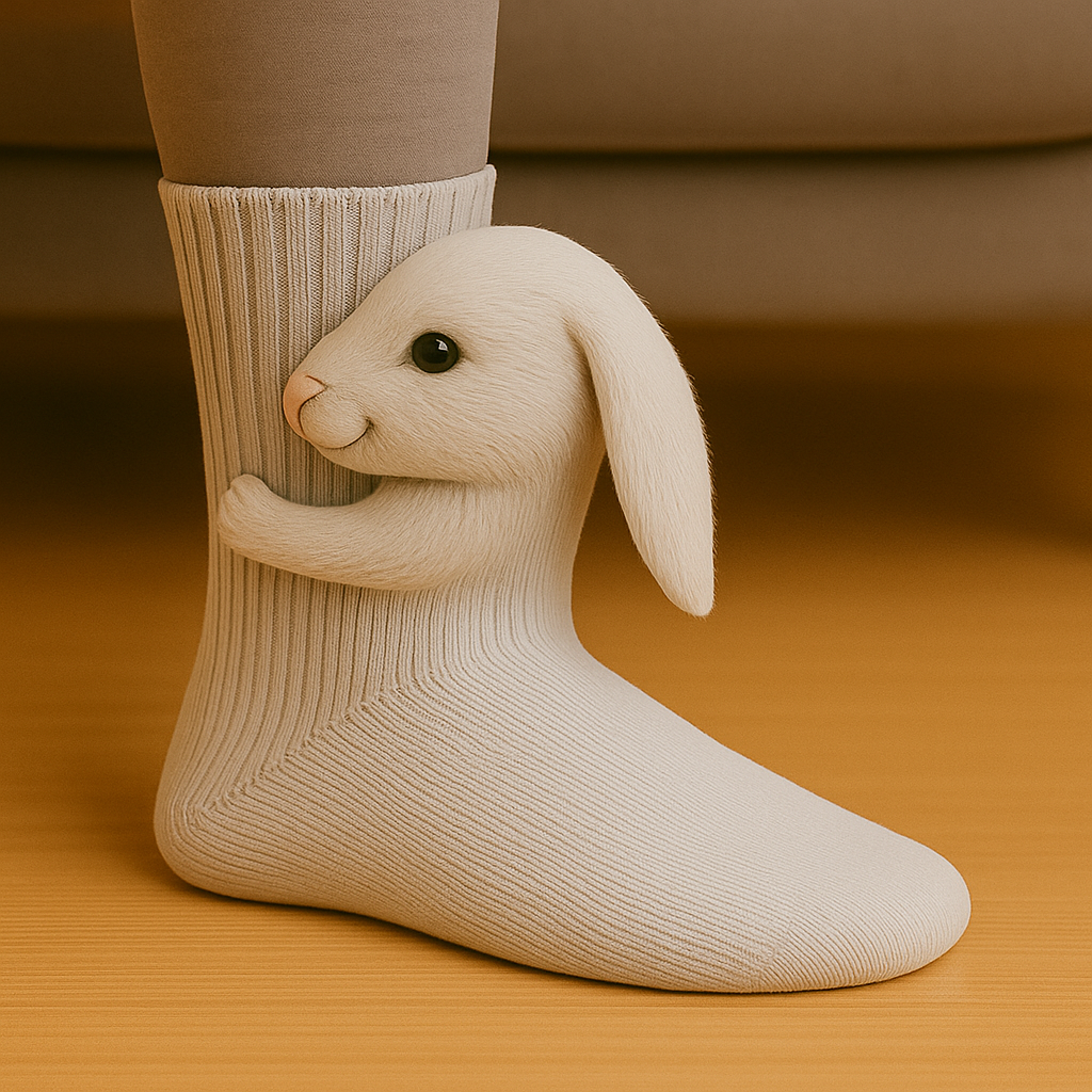 Socks Animal 3D House Non Slip Warm Design