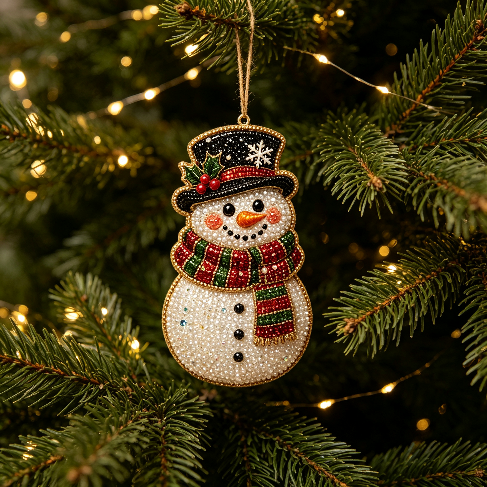 Sparkling Jeweled Christmas Ornament Collection – Elegant Holiday Keepsake Decorations