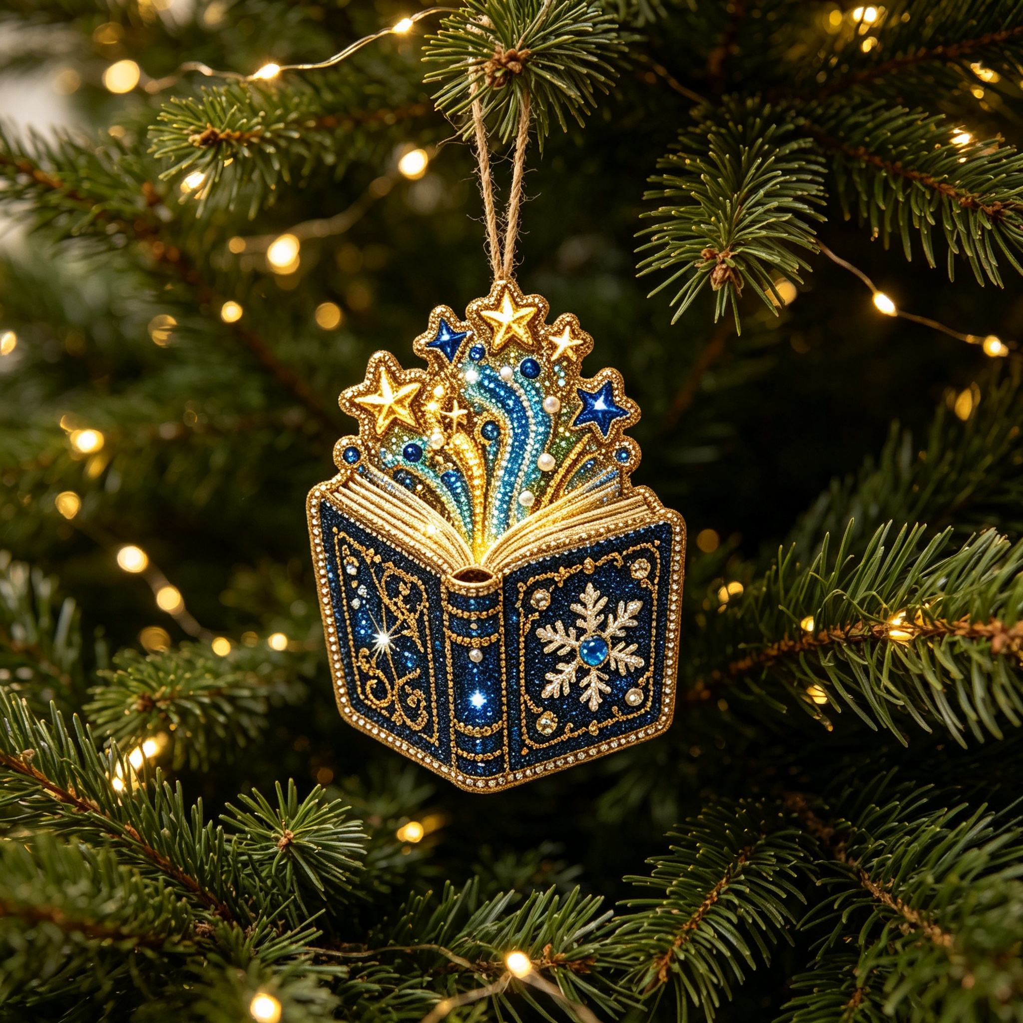 Sparkling Jeweled Christmas Ornament Collection – Elegant Holiday Keepsake Decorations