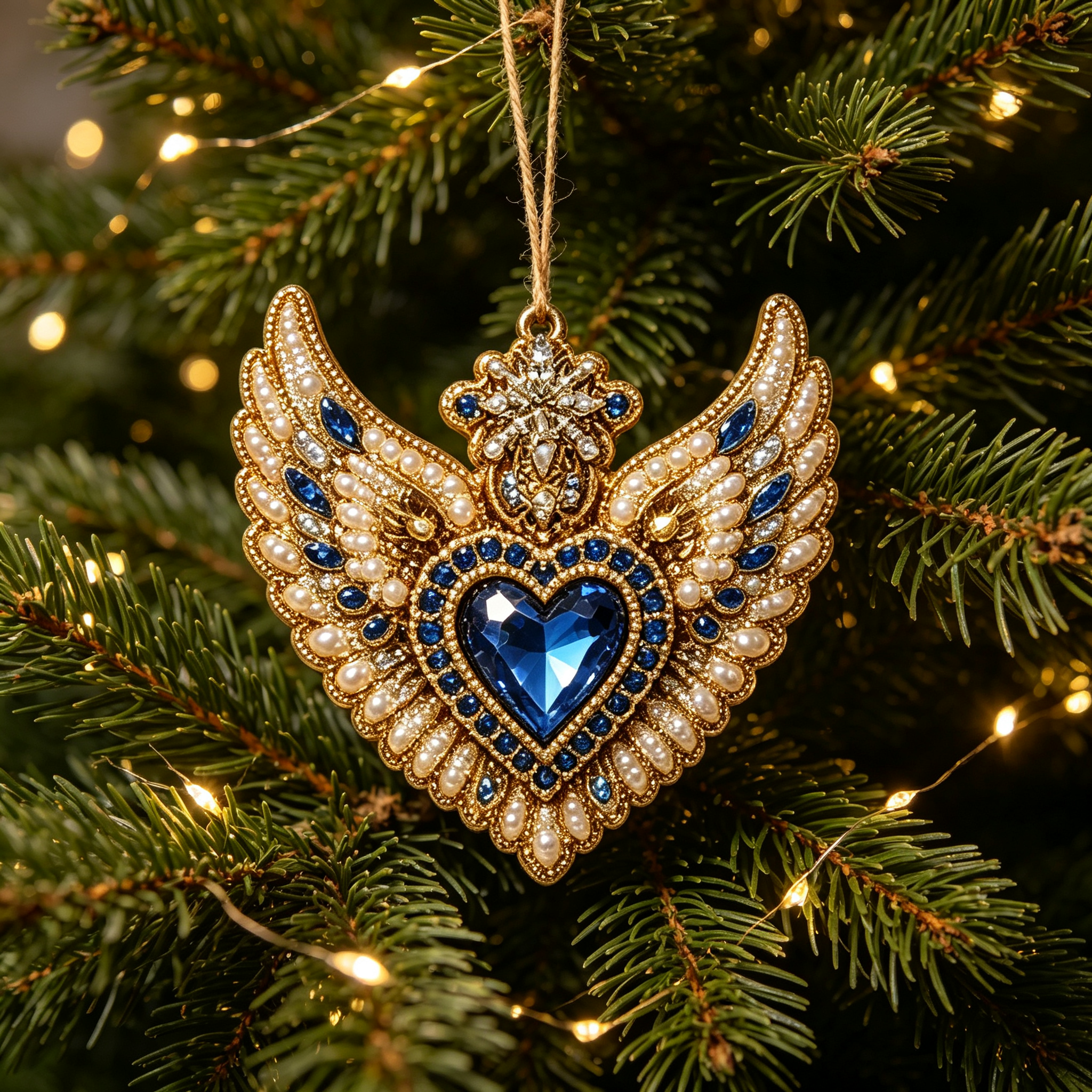 Sparkling Jeweled Christmas Ornament Collection – Elegant Holiday Keepsake Decorations
