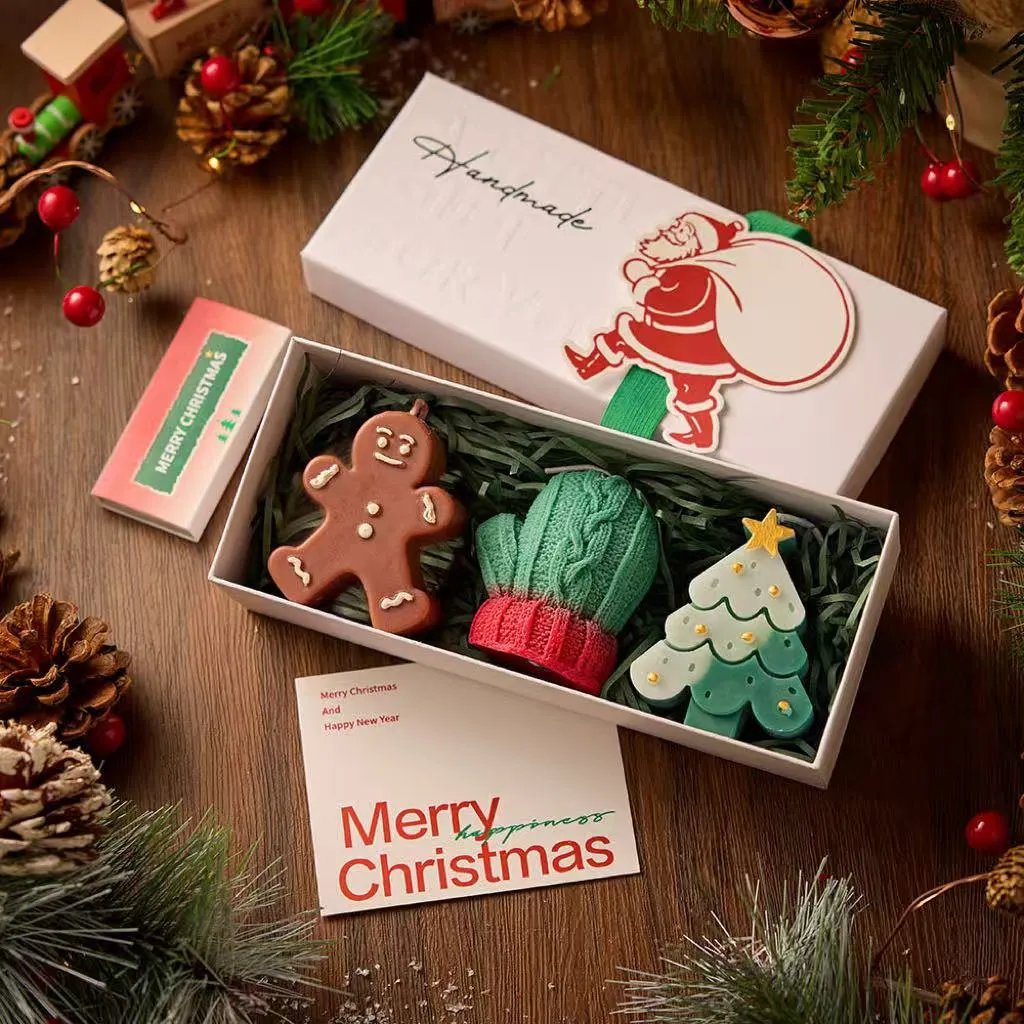 🎅Christmas Early Discount 50% Off✨Handmade Christmas Scented Candle Gift Set: A Festive Essential for Atmosphere & Gifting🕯️🎄