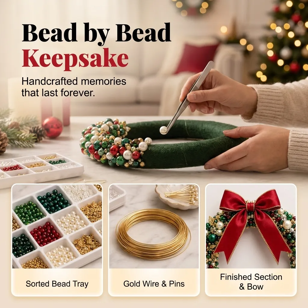 Bead by bead DIY process