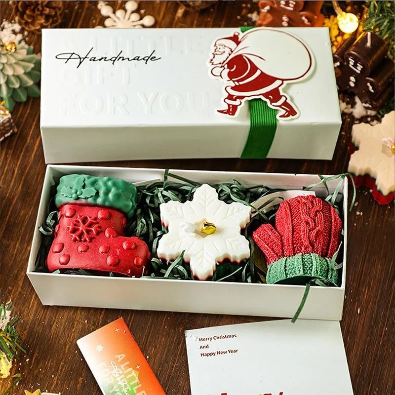 🎅Christmas Early Discount 50% Off✨Handmade Christmas Scented Candle Gift Set: A Festive Essential for Atmosphere & Gifting🕯️🎄