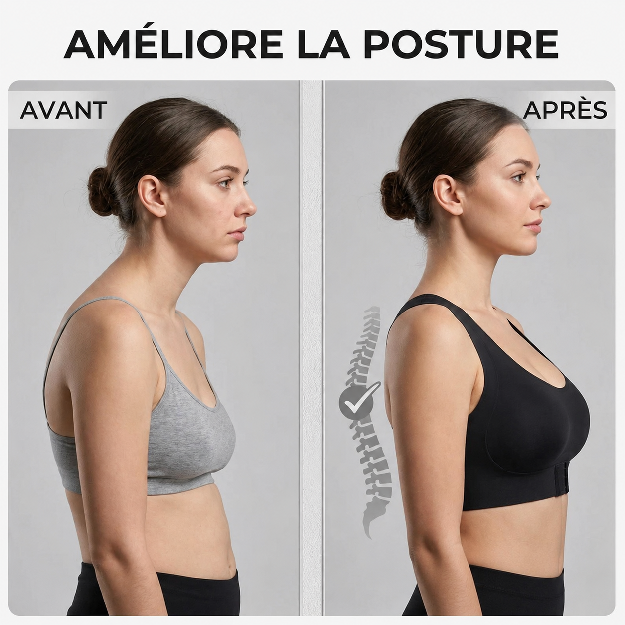 Posture corrector bra