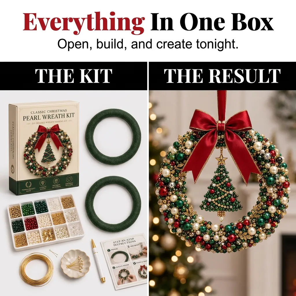 Complete DIY wreath kit