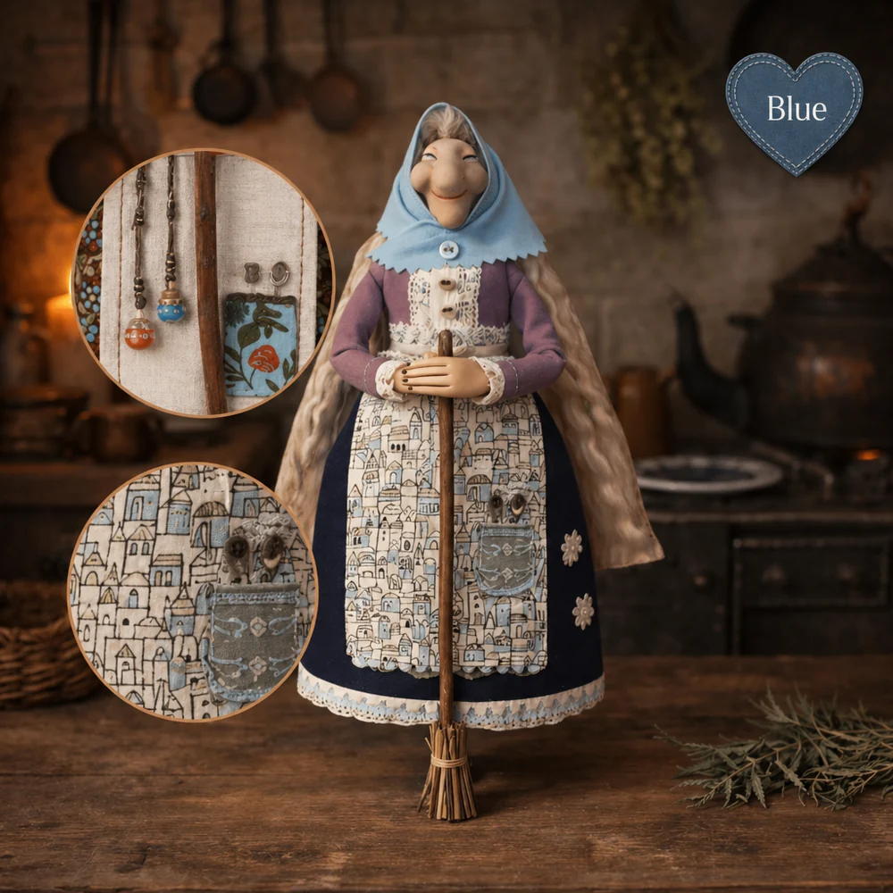 🥧50% OFF Handmade Kitchen Witch Doll