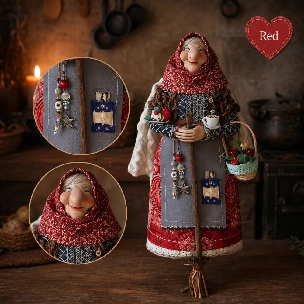 🥧50% OFF Handmade Kitchen Witch Doll
