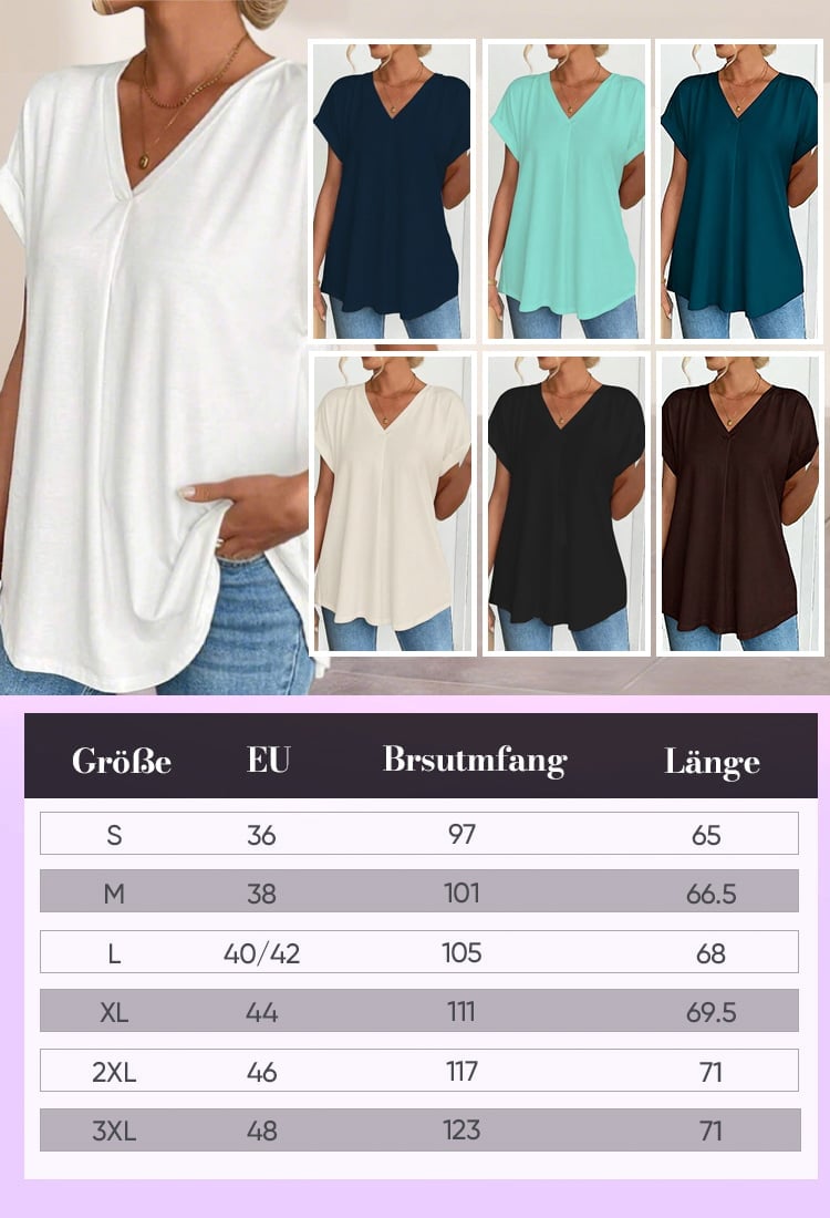 Das perfekte T-Shirt für Frauen, die mühelosen Stil und eine schmeichelhafte Silhouette möchten