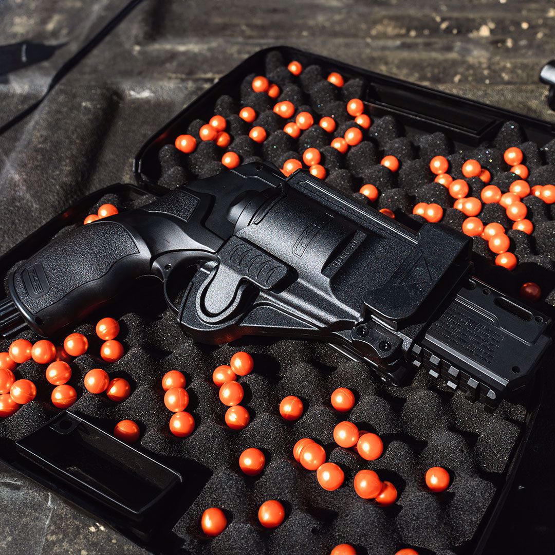 T4E TR 50 - .50 CAL PAINTBALL PISTOL REVOLVER-TOY